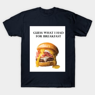 Breakfast Burger T-Shirt